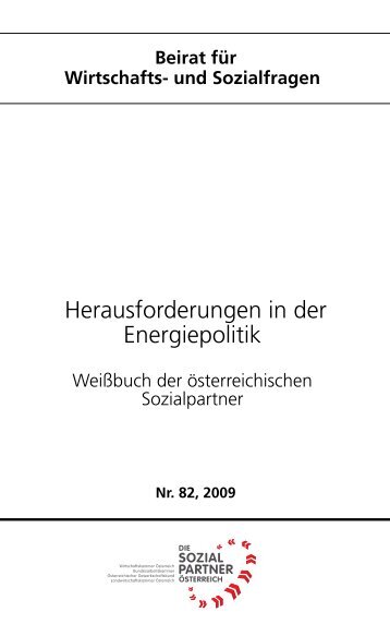 Beirat fÃ¼r Wirtschafts- und Sozialfragen - Dachverband Energie Klima