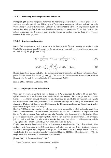 Kinematisches GPS zur Deformationsbestimmung - Beuth ...