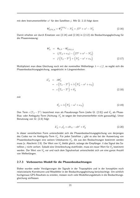 Kinematisches GPS zur Deformationsbestimmung - Beuth ...