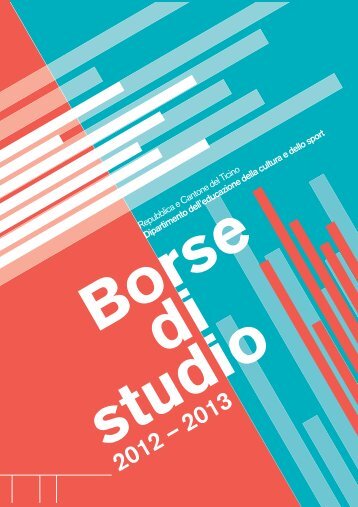 borse di studio - Repubblica e Cantone Ticino