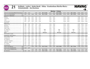 21 KrÃ¶llwitz - bei der Halleschen Verkehrs-AG