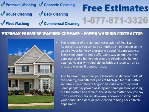 Pressure washing rochester hills