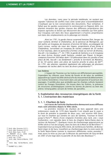 Etude archÃ©ologique et historique de l'Arc boisÃ© - Conseil gÃ©nÃ©ral ...