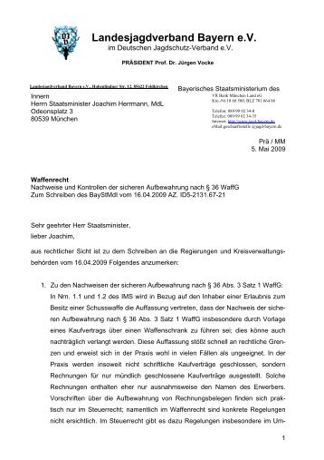 Landesjagdverband Bayern e.V. - bei der BJV Kreisgruppe Obernburg