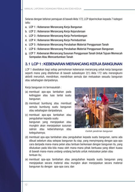 Manual Laporan Cadangan Pemajuan (LCP)-Edisi Ke-2