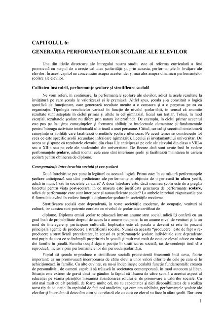 CAPITOLUL 6: - Centrul Educatia 2000+