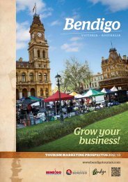 Grow your business! - Bendigo Tourism