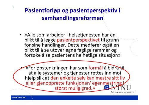 Veien til samarbeid og samhandling i praksis, Tove Røsstad (pdf)