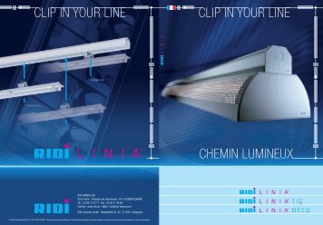 Catalogue LINIA - RIDI