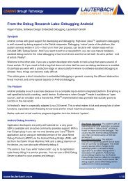PRACTICE Reference Card - Lauterbach