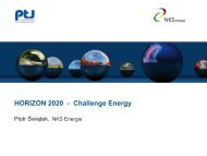 Challenge Energy in HORIZON 2020
