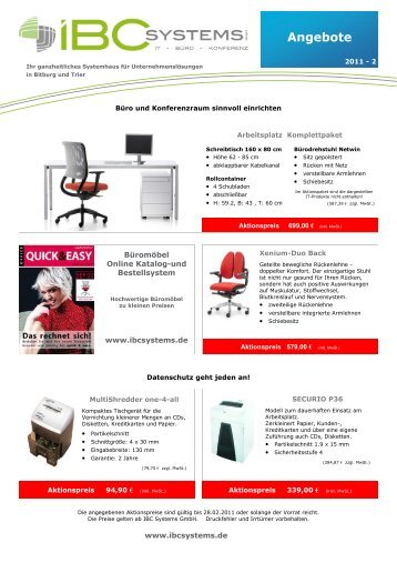 Angebote - IBC systems GmbH