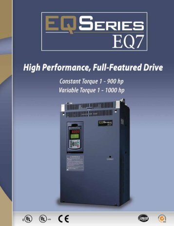 EQ7 Series Brochure (2MB) - TECO-Westinghouse Motor Company
