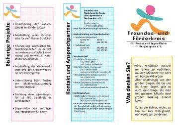 Info-Flyer - foerderverein-berghaupten.de