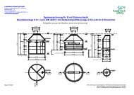 Systemzeichnung Nr. B mit Sickerschacht Kleinkläranlage 9 m³ ...