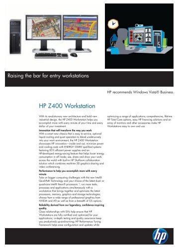 HP Z400 Workstation - Plotter-angebote.de