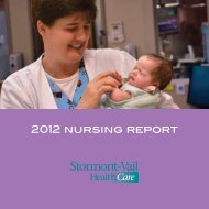 2012 nursing report - Stormont-Vail HealthCare