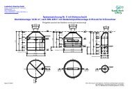 Systemzeichnung Nr. C  mit Sickerschacht Kleinkläranlage 10,50 m³ ...