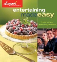 Dinner Party Ideas - Longos.com