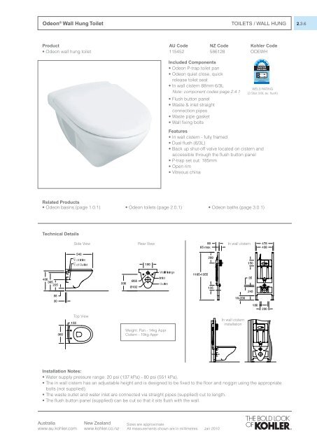 Toilets - Mico Design