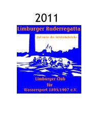 Sanitäts- und Rettungsdienst - Limburger Club für Wassersport 1895 ...