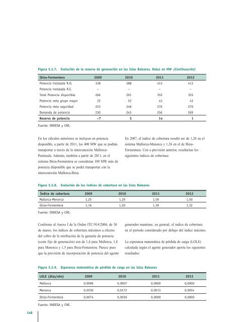 Informe Marco 2008 - ComisiÃ³n Nacional de EnergÃ­a