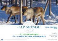 Brochure Hiver -Printemps - Cap Monde