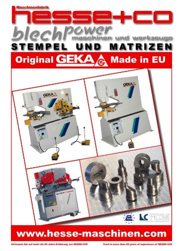 Download Stanzwerkzeugkatalog - HESSE+CO Maschinenfabrik ...