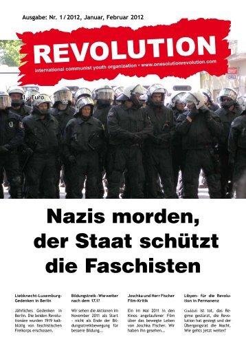 Januar, Februar 2012 - Revolution