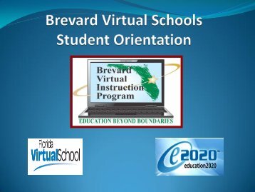 PDF Version - Lab Presentation by BVSS Teachers - Brevard Virtual ...