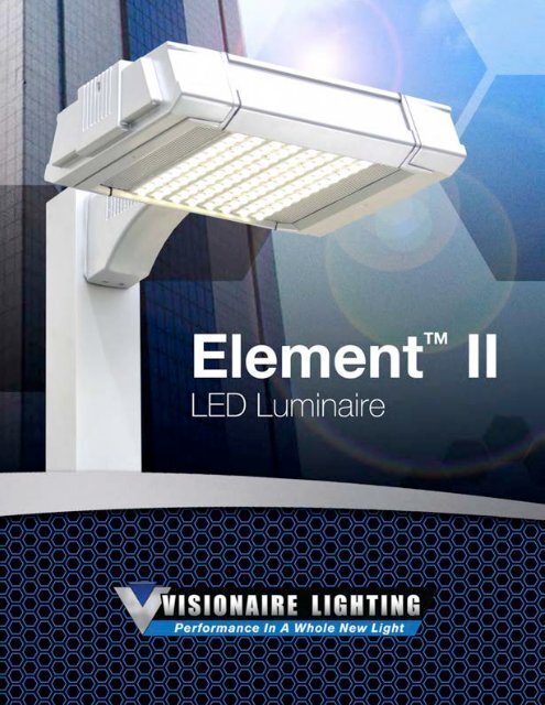 Element II - Area Brochure - Visionaire Lighting, LLC