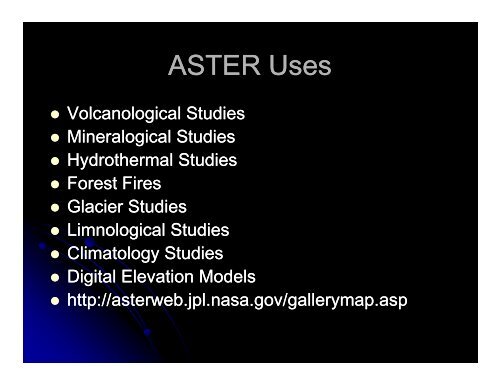 Satellite Remote Sensing