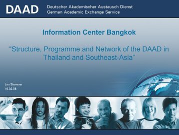 Stevener_Structure, Programme and Network of the DAAD in Thailand ...