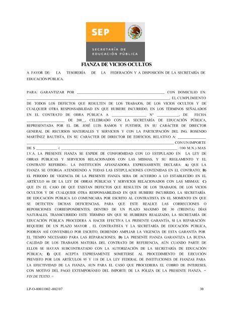 oficialÃ­a mayor direcciÃ³n general de recursos materiales y servicios ...