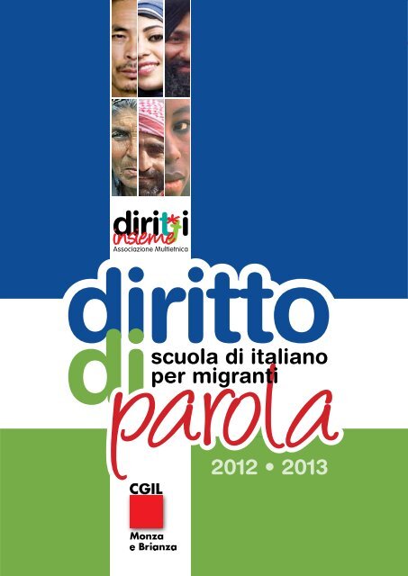 Opuscolo scuola di italiano per migranti 2012/2013 - CGIL Brianza