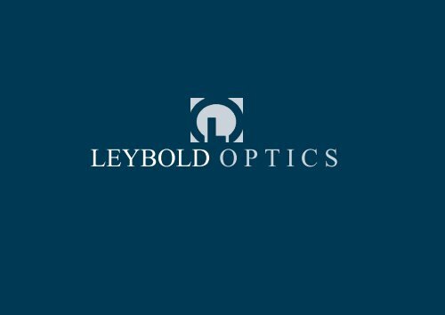 Apollon Solar Control Coatings - Leybold Optics GmbH