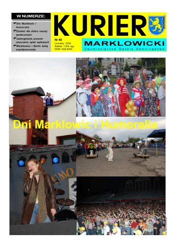 Dni Marklowic i Humoralia - Gmina Marklowice