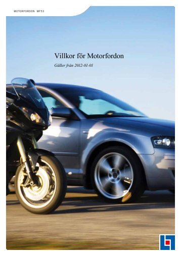 Villkor fÃ¶r Motorfordon - Insplanet
