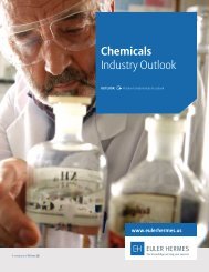 Chemicals Industry Outlook - Euler Hermes