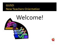 New Teacher Orientation 2011-12 PowerPoint (PDF version)