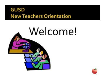 New Teacher Orientation 2011-12 PowerPoint (PDF version)