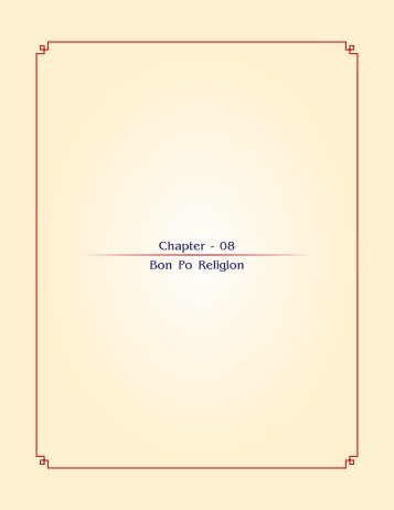 Chapter - 08 Bon Po Religion - Jain Library