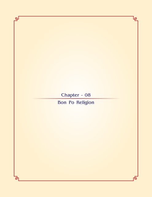 Chapter - 08 Bon Po Religion - Jain Library