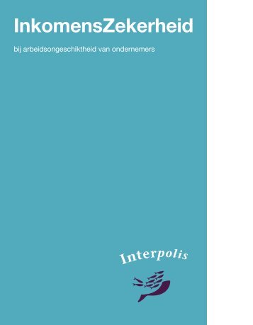 Brochure inkomenszekerheid - Interpolis