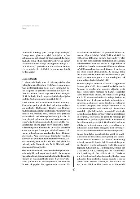 bÃ¼lten 60 (pdf) - Bilim ve Sanat VakfÄ±