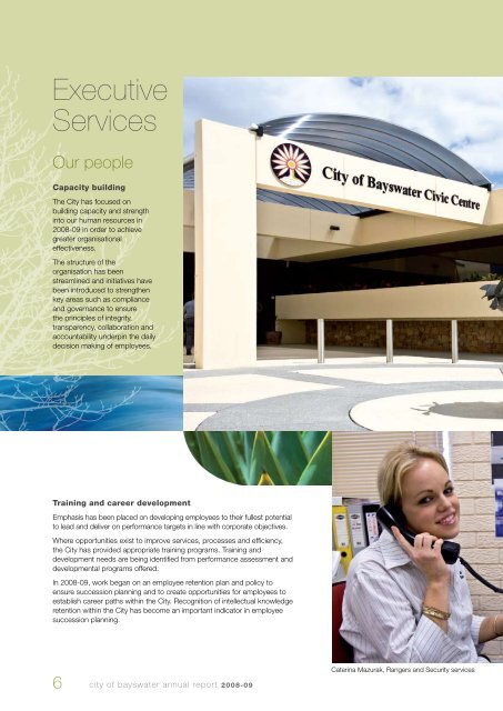 annual report - City of Bayswater