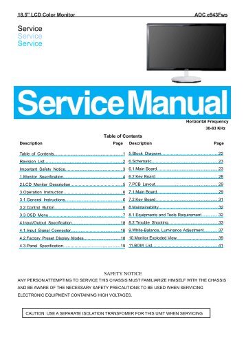 Service Service Service - AOC