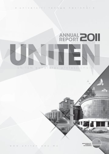 ANNUAL REPORT - Universiti Tenaga Nasional