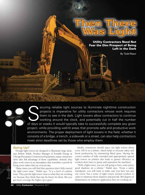 View Full December PDF Issue - Utility Contractor Online