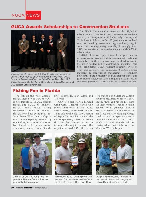 View Full December PDF Issue - Utility Contractor Online